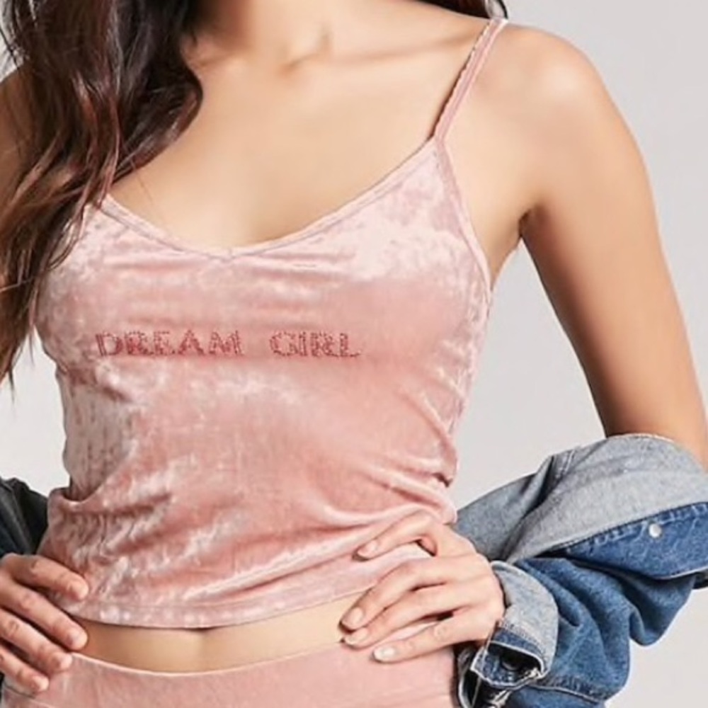 F21 Velvet ‘Dream Girl’ Tank
